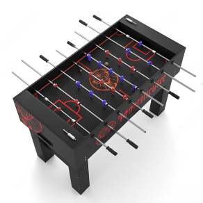 现代桌面足球游戏桌3D模型下载